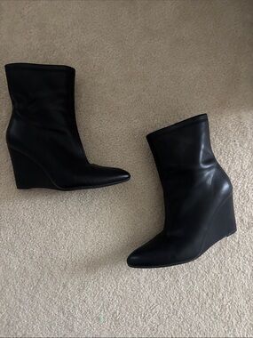 Target Black Wedge Ankle Boots